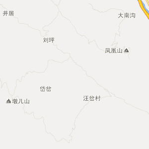 延安市安塞区地理地图