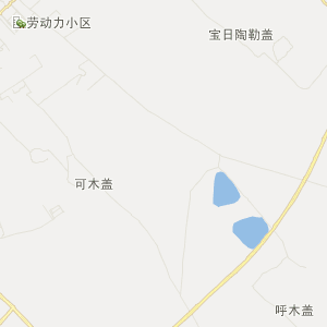 鄂尔多斯市乌审旗地图