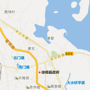 湛江市徐闻县历史地图