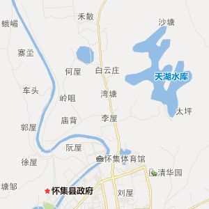 肇庆市怀集县历史地图