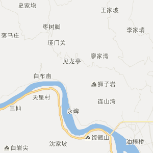 张家界市慈利县地理地图