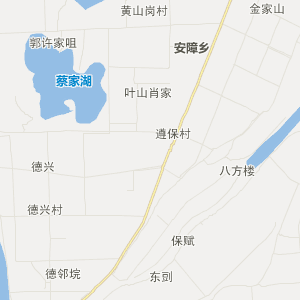 常德市安乡县地图