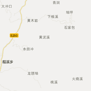 湘西土家族苗族自治州泸溪县地图