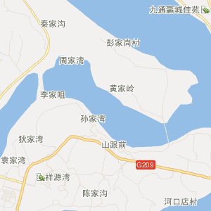 十堰市郧阳区地图