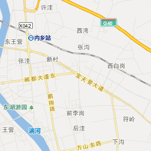 南阳市内乡县历史地图