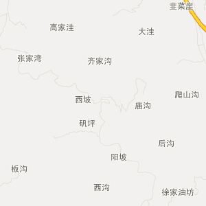 十堰市郧西县地理地图