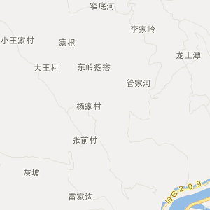 三门峡市卢氏县地图