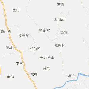 三门峡市卢氏县地图