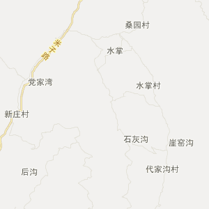 行地图 陕西省行地图 榆林市行地图 子洲县行地图 gs