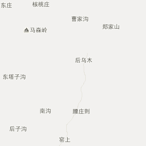 长治市沁源县行政地图
