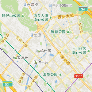 深圳718路下行公交线路