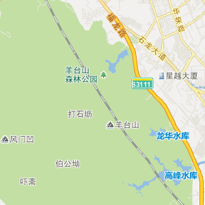 深圳市龙华区地图