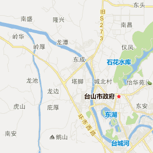 江门市台山市地图