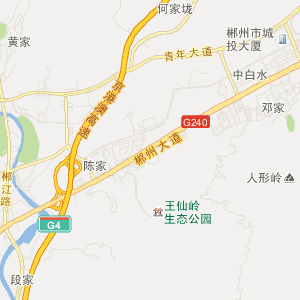 郴州市北湖区历史地图