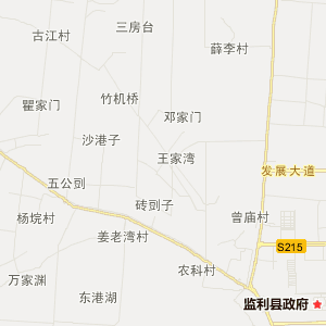 荆州市监利市历史地图