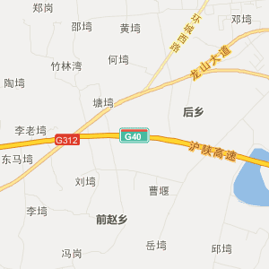 信阳市罗山县地图