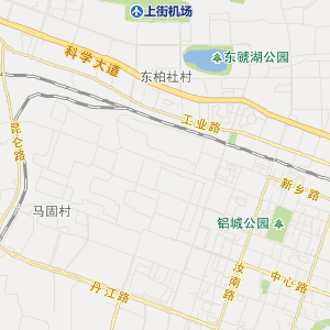 郑州市上街区行政地图