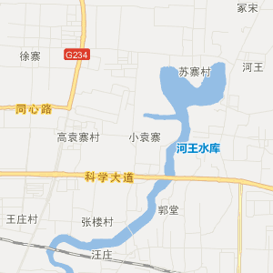 郑州市上街区行政地图
