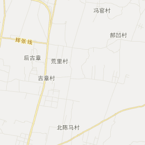 新乡市辉县市地图