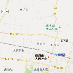 洛阳市偃师市地图