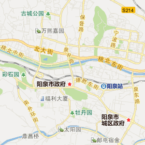 阳泉市矿区历史地图