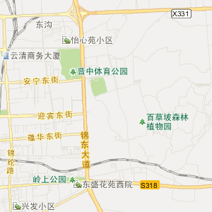 晋中市榆次区地图