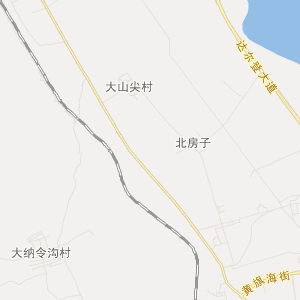 乌兰察布市察哈尔右翼前旗地图