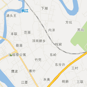 揭阳市揭东区地图