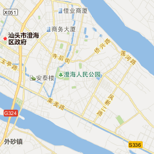 汕头市澄海区地图