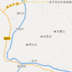 龙岩市漳平市地图