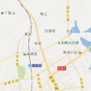 九江市瑞昌市地图