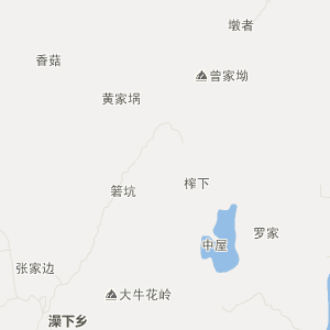 宜春市靖安县行政地图