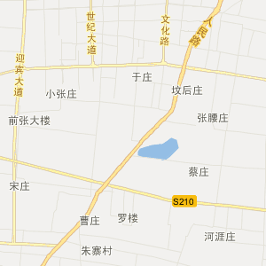 周口市郸城县地图