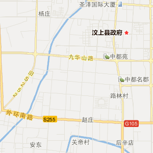 济宁市汶上县历史地图
