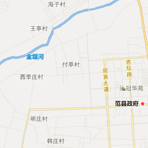 濮阳市范县地图
