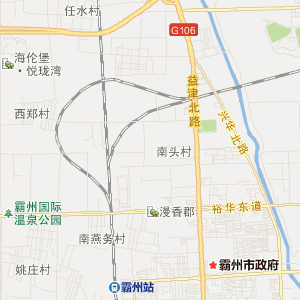 廊坊市霸州市地图