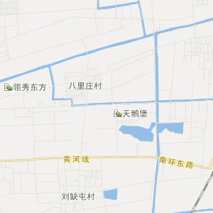 沧州市青县地理地图