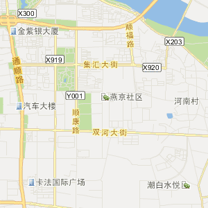 市顺义区行地图