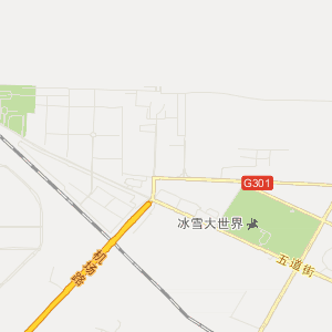 呼伦贝尔市满洲里市地图