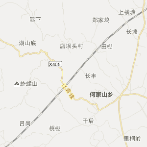 衢州市江山市行地图