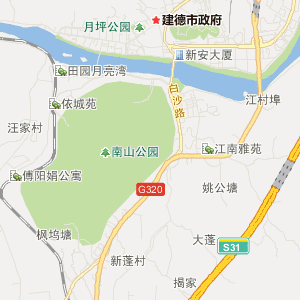 杭州市建德市地图