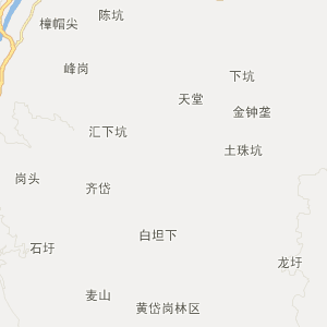 丽水市景宁畲族自治县地图