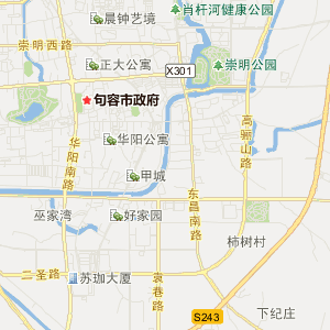 镇江市句容市地图