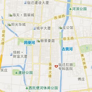 宿迁市宿豫区行政地图