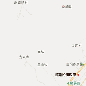 赤峰市喀喇沁旗地图