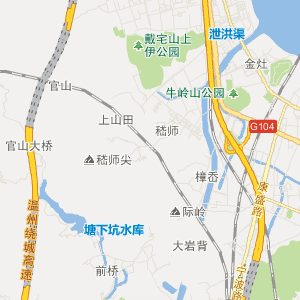 温州瓯北1路下行公交线路