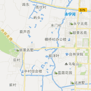 台州市椒江区地图