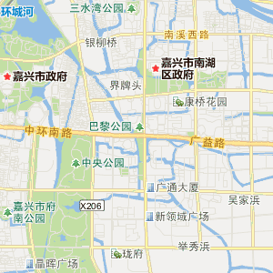 嘉兴市秀洲区历史地图