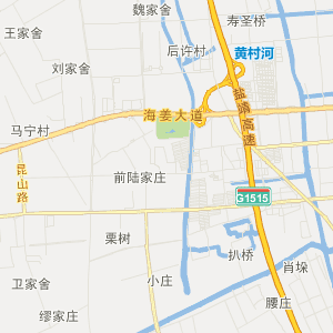 泰州市姜堰区地图