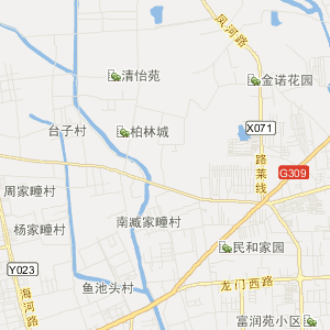 烟台市莱阳市地图